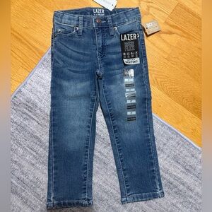 Kids Slim Straight Blue Jeans